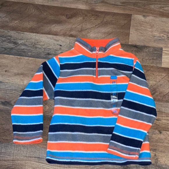 The Children's Place Other - The Children’s Place NWT striped fleece 1/4 zip sweatshirt size 2T